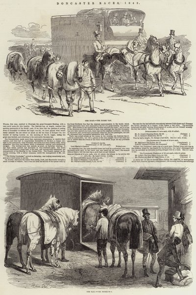 Courses de Doncaster, 1849 - Harrison William Weir